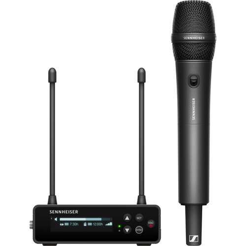 Sennheiser EW-DP 835 SET Camera-Mount Digital Wireless Handheld Microphone System (R1-6: 520 to 576 MHz