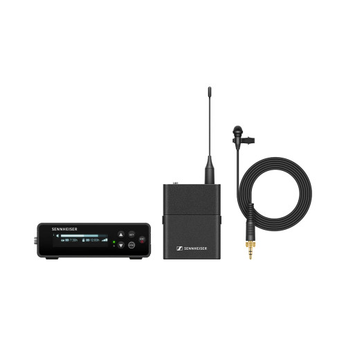 Sennheiser EW-DP ME-2 SET Camera-Mount Digital Wireless Omni Lavalier Mic System (S4-7: 630 to 662 MHz)