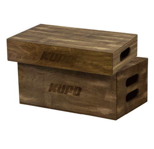 Kupo KUPO BROWN STAINED APPLE BOXFULL 20"X12"X8"