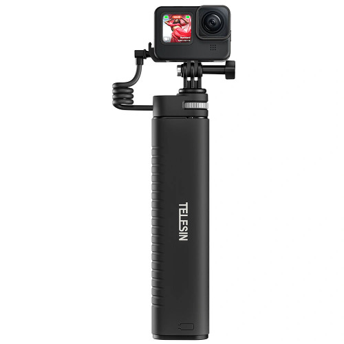 Telesin Rechargeable 0.9m selfie stick for GoPro or Mobilephone