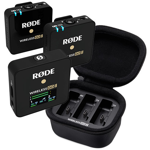 Rode Wireless GO II With Rode Charging Case