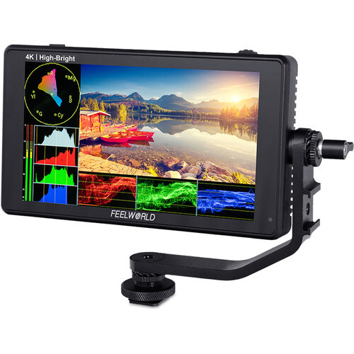 FEELWORLD LUT6E 6-Inch 1600nits Touch Screen DSLR Camera Field Monitor Full HD1920x1080IPS