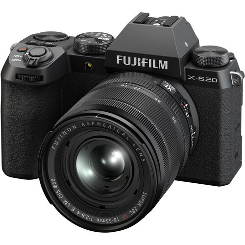 Fujifilm X-S20 Mirrorless Camera with XF18-55mm Lens Kit (Black)