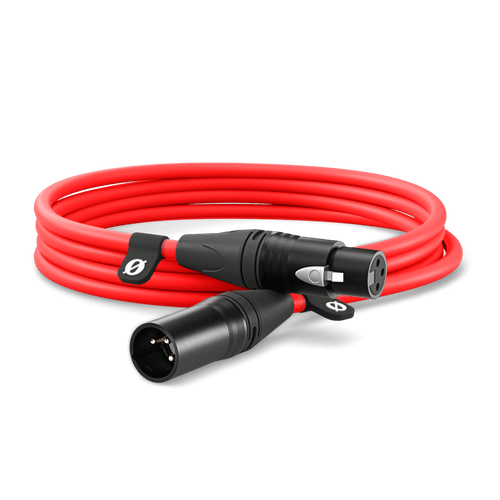 RODE XLR CABLE RED 3 Metres