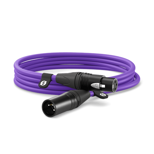 RODE XLR CABLE PURPLE 3 Metres