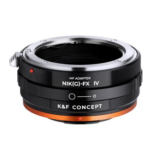 K&F Concept Nikon F/D/G Series Lens to Fuji X Series Mount Camera, NIK(G)-FX IV PRO High Precision Lens Mount Adapter