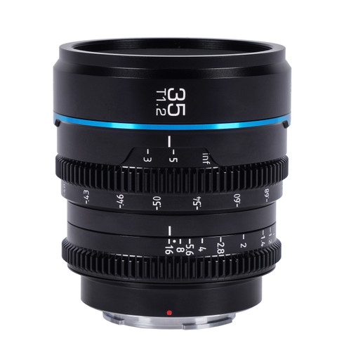 Sirui Nightwalker Series 35mm T1.2 S35 Manual Focus Cine Lens (X Mount, Black)