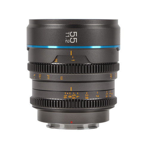 Sirui Nightwalker Series 55mm T1.2 S35 Manual Focus Cine Lens (M4/3 Mount, Gun Metal Gray)