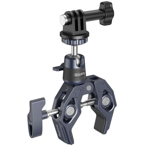 SmallRig Super Clamp with 360 Ball Head Mount for Action Cameras 4102B