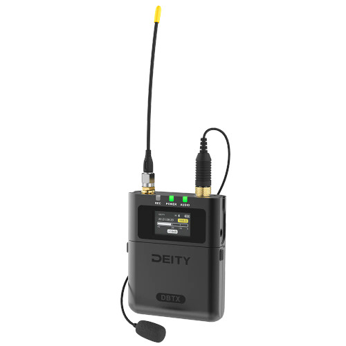 Deity DBTX - THEOS Transmitter with Omni Lavalier Microphone (550 to 663 MHz)