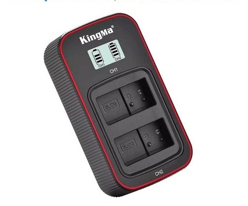 Kingma Panasonic Dmw-Blc12 Lcd Dual Usb Charger