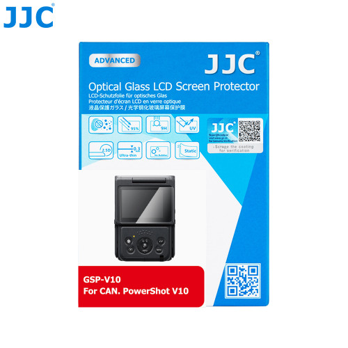 JJC Glass Protector For Canon PowerShot V10