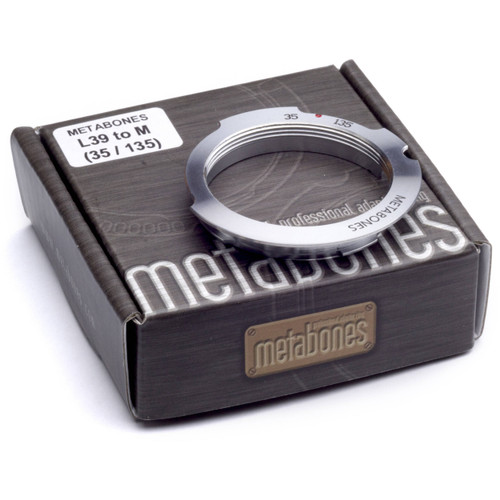 Metabones L39 Mount 35-135mm Lens to Leica M Camera 6-Bit Lens Mount Adapter
