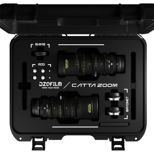 DZOFilm Catta FF 18-35/70-135mm T2.9 Cine 2-Lens Bundle (Sony E, Black)