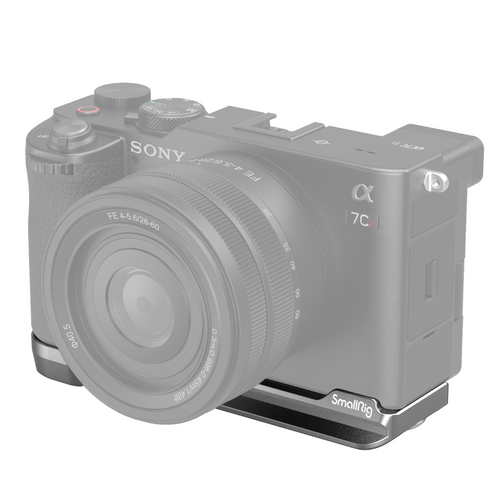 SmallRig Bottom Mount Plate for Sony Alpha 7C II / Alpha 7CR (Silver) 4439