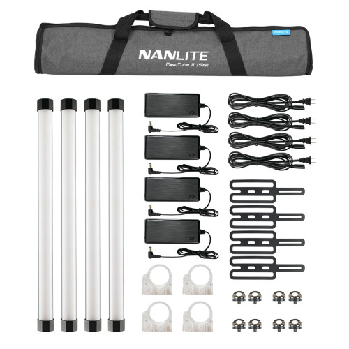 NANLITE Pavotube II 15XR 4KIT LED Tube Light