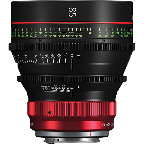 Canon CN-R 85mm T1.3 L F Cinema Prime Lens (Canon RF)