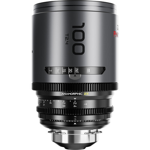 DZOFilm PAVO 100mm T2.1 2x Anamorphic Prime Lens (Neutral Coating, PL/EF Mount, Feet)