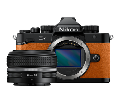 Nikon Z F Sunset Orange With Nikkor Z 40mm F2 Se