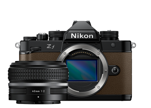 Nikon Z F Sepia Brown With Nikkor Z 40mm F2 Se
