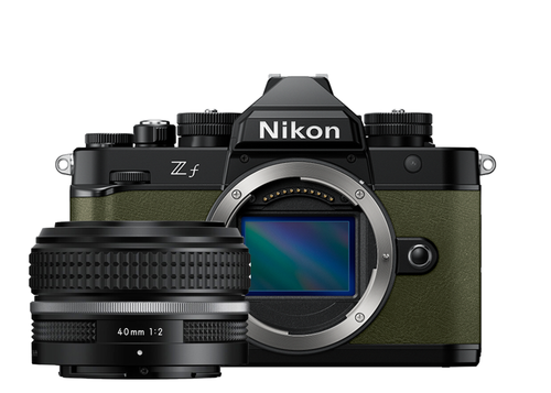 Nikon Z F Moss Green With Nikkor Z 40mm F2 Se