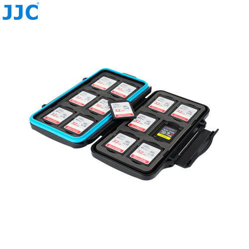 JJC Memory Card Case for 12x SD Cards  and 12x CFexpress Type A Cards