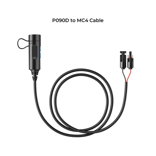 Bluetti External Battery Connection Cable P090d to Mc4 for Eb500p