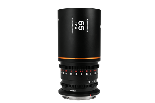 LaowaNanomorph65mmT2.41.5XS35 (Amber) Lens for Fuji X Mount