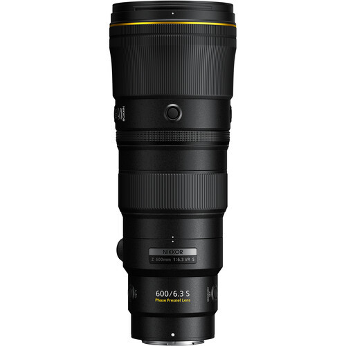 Nikon NIKKOR Z 600mm f/6.3 VR S Lens (Nikon Z)