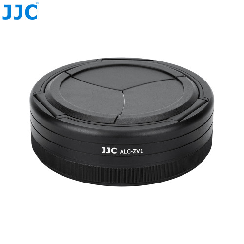 JJC Auto Lens Cap for Sony ZV-1 II and ZV-1 cameras (Black)