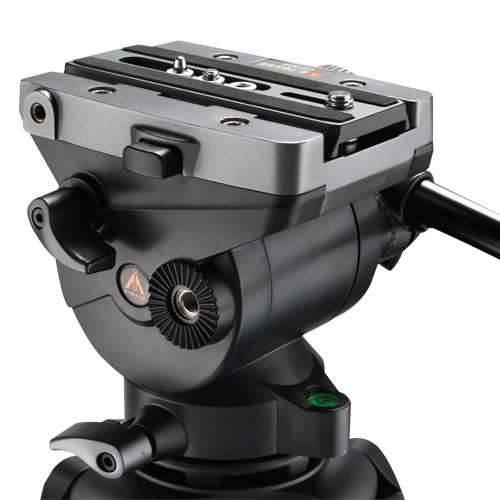 E-Image GH04 Pro Fluid Video Head 75mm (Dual Flat/Ball Base)