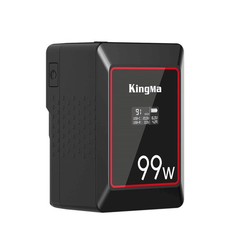 Kingma 99W MINI size V-Mount Battery with OLED display