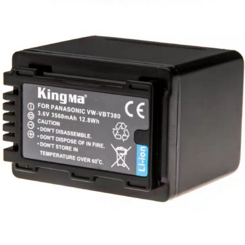 Kingma Panasonic VW-VBT380 Battery 3560mAh