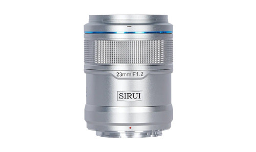Sirui Sniper 23mm F1.2 APSC Auto-Focus Lens (Z Mount, Silver)