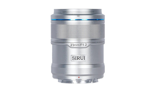 Sirui Sniper 23mm F1.2 APSC Auto-Focus Lens (E Mount, Silver)