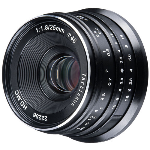 7artisans Photoelectric 25mm f/1.8 Lens (Nikon Z, Black)