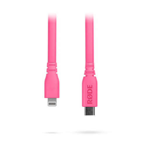 Rode SC19 Pink - 1.5M USB-C to Lightning Cable (IOS)