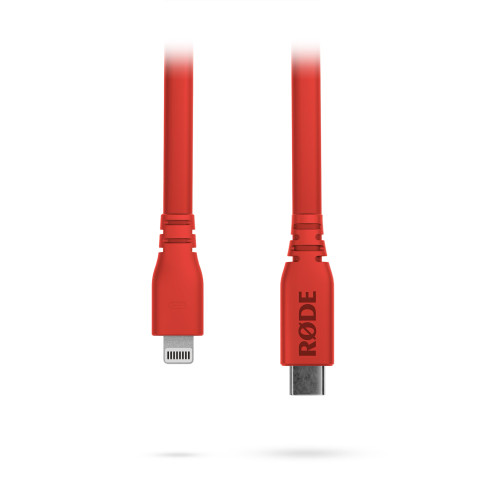Rode SC19 Red - 1.5M USB-C to Lightning Cable (IOS)