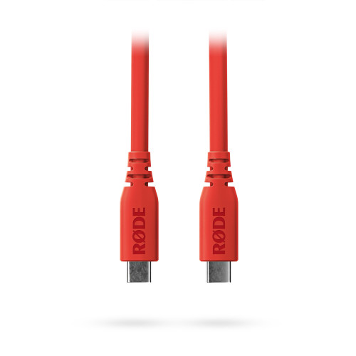 Rode SC27 Red - 2M 5GBPS Superspeed USB-C to USB-C Cable (60W)