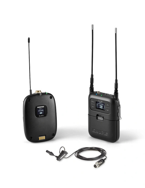 Shure SLXD15/UL4B Wireless UniPlex Cardioid Lavalier Mic System (L57: 650- 693 MHz)