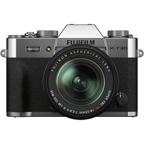 FUJIFILM X-T30 II Mirrorless Camera with XF 18-55mm Lens (Silver)