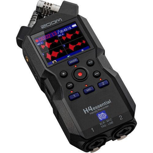 Zoom H4 Essential 4-Track 32-Bit Float Portable Audio Recorder