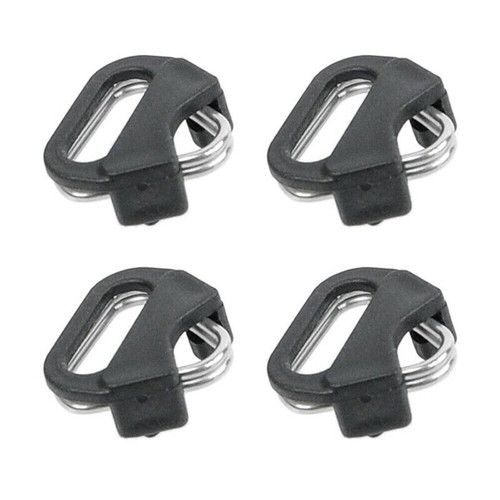 Photogear Camera Triangle Ring Shoulder Strap Adapter Buckle (4 pack)