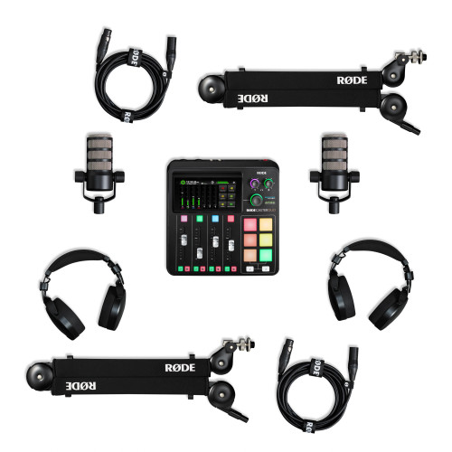 RODE RODECaster Two-Person Podcasting Bundle
