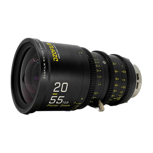 Pre-loved DZOFilm Pictor 20-55mm T2.8 Super35 Zoom Lens (PL Mount and EF Mount, Black)
