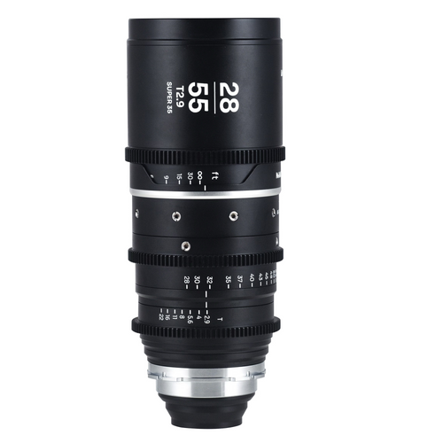 Laowa Nanomorph Zoom 28-55mm T2.9 1.5X S35 (Silver) - PL Mount