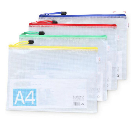 A4 PVC Zip Bag 330 x 240mm