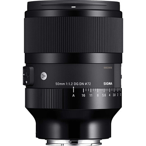 Sigma 50mm F1.2 DG DN Art Lens for Sony E-Mount