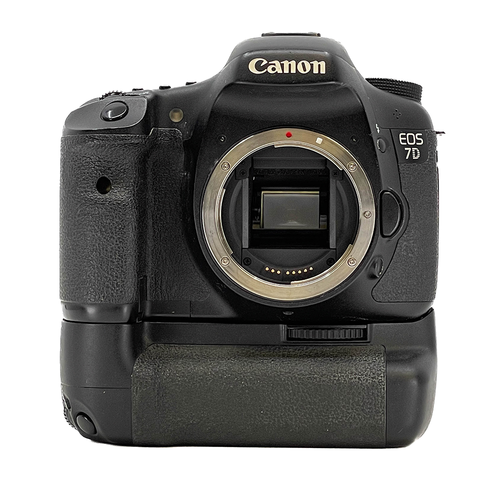 Pre-loved Canon EOS 7D Camera with BG-E7 Battery Grip