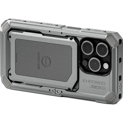 Tilta Khronos Mobile Filmmaking Case for iPhone 15 Pro (Titanium White)